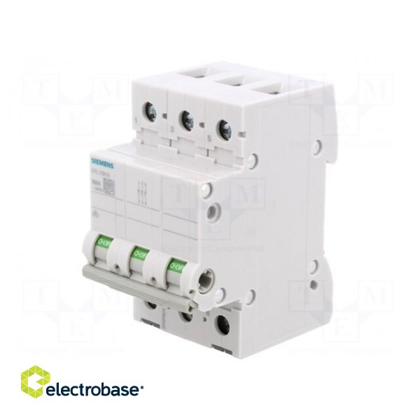 Switch-disconnector | Poles: 3 | for DIN rail mounting | 100A | 5TL