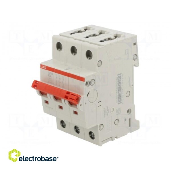 Switch-disconnector | Poles: 3 | for DIN rail mounting | 40A | 400VAC фото 1