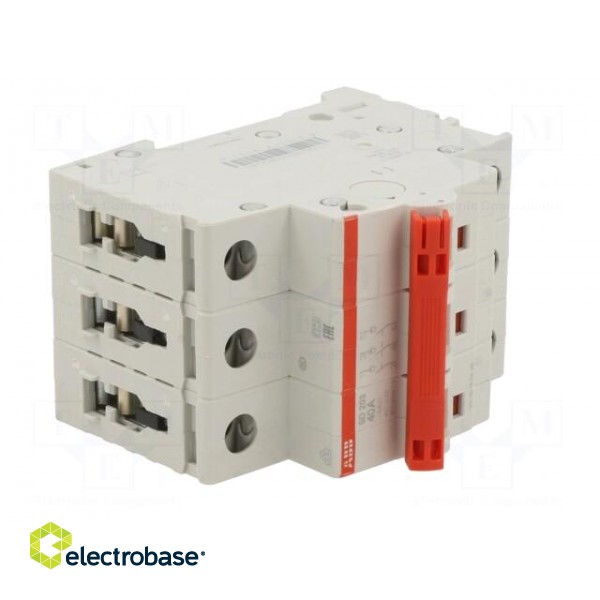 Switch-disconnector | Poles: 3 | for DIN rail mounting | 40A | 400VAC фото 8