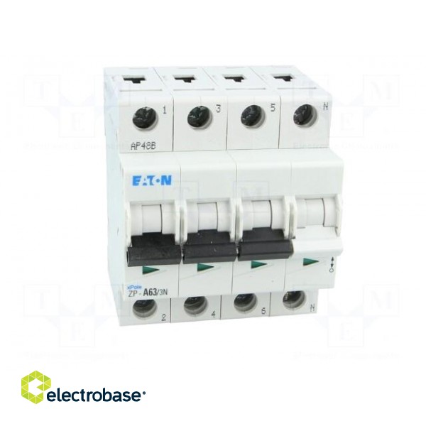 Switch-disconnector | Poles: 3+N | DIN | 63A | 400VAC | ZP | IP40 image 9