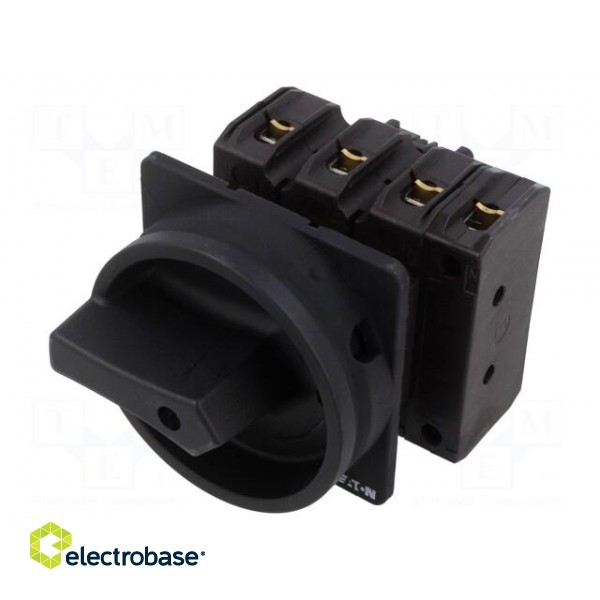 Switch-disconnector | Poles: 3+N | for building in | 63A | P | -25÷40°C