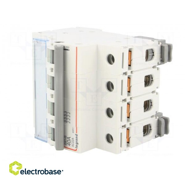 Switch-disconnector | Poles: 4 | DIN | 40A | 400VAC | FR300 | IP20 paveikslėlis 2