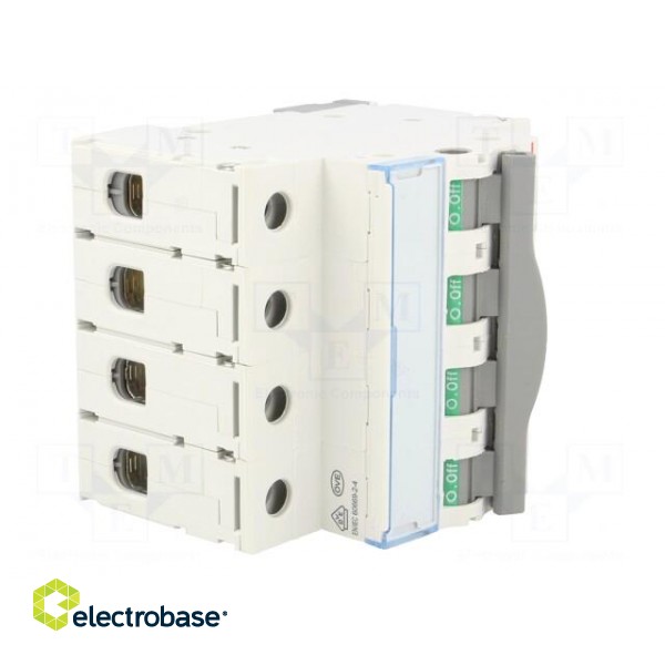 Switch-disconnector | Poles: 4 | DIN | 40A | 400VAC | FR300 | IP20 paveikslėlis 8
