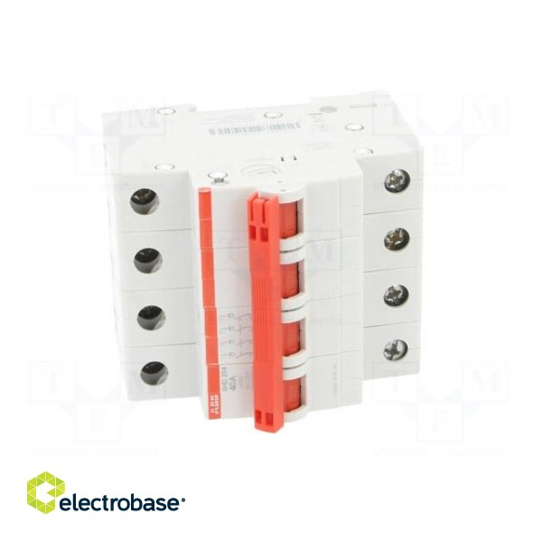 Switch-disconnector | Poles: 4 | for DIN rail mounting | 40A | 415VAC paveikslėlis 9