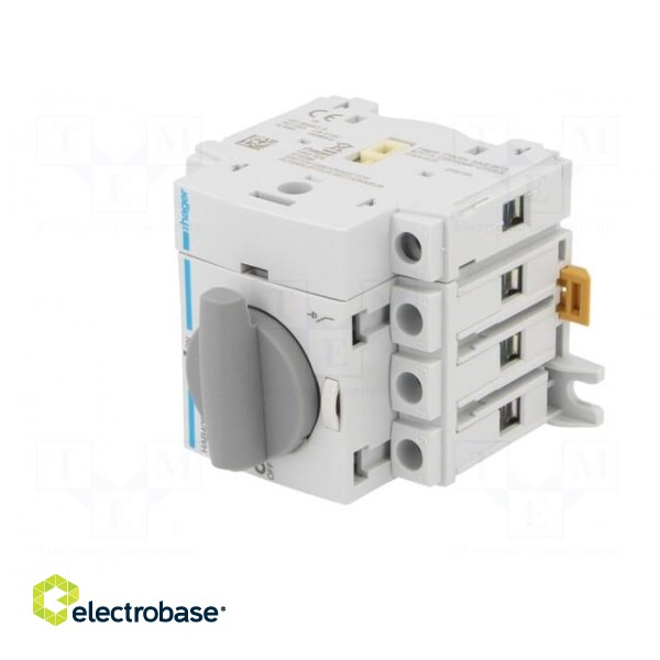 Switch-disconnector | Poles: 4 | for DIN rail mounting | 63A | 415VAC image 2
