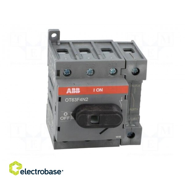 Switch-disconnector | Poles: 4 | for DIN rail mounting | 63A | OT image 9