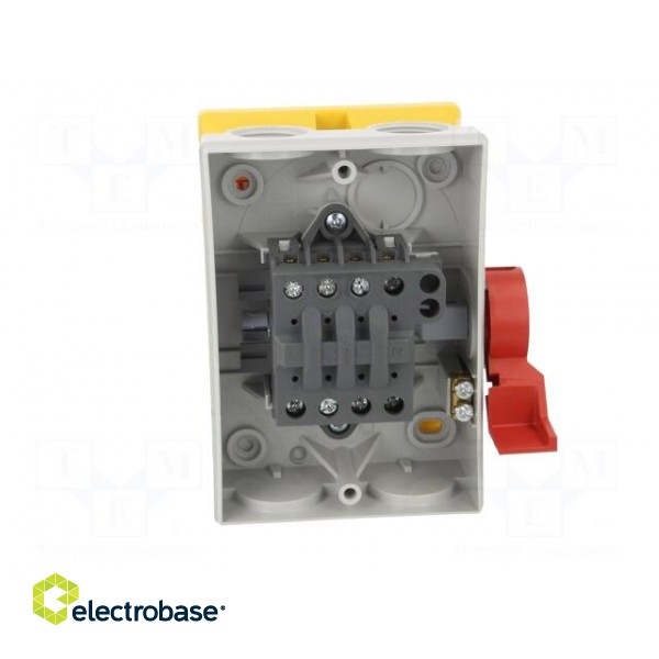 Switch-disconnector | Poles: 4 | flush mounting | 25A | BW | IP65 фото 4