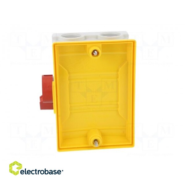 Switch-disconnector | Poles: 4 | flush mounting | 25A | BW | IP65 image 8