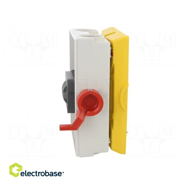 Switch-disconnector | Poles: 4 | flush mounting | 40A | BW | IP65 image 6