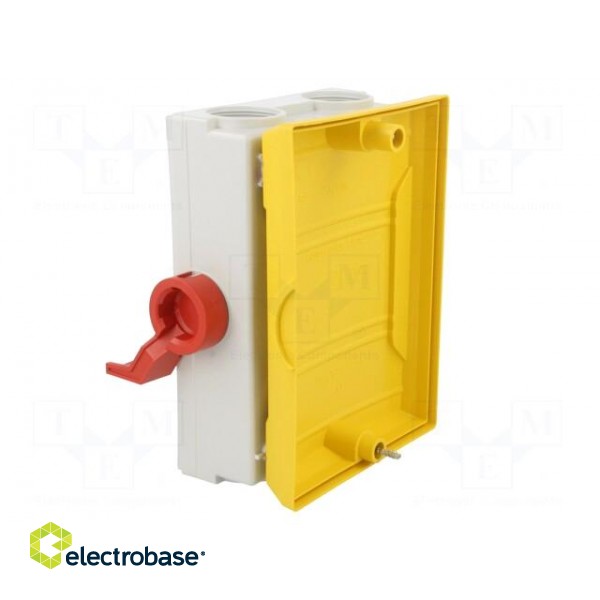 Switch-disconnector | Poles: 4 | flush mounting | 40A | BW | IP65 image 7