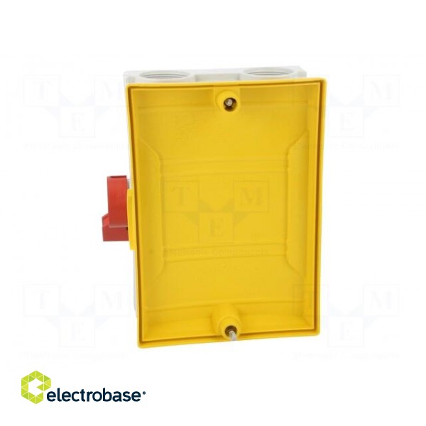 Switch-disconnector | Poles: 4 | flush mounting | 40A | BW | IP65 image 8