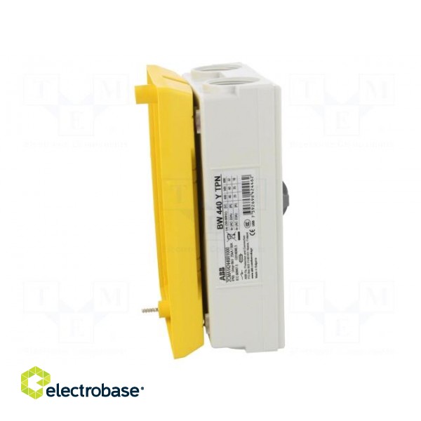 Switch-disconnector | Poles: 4 | flush mounting | 40A | BW | IP65 image 10