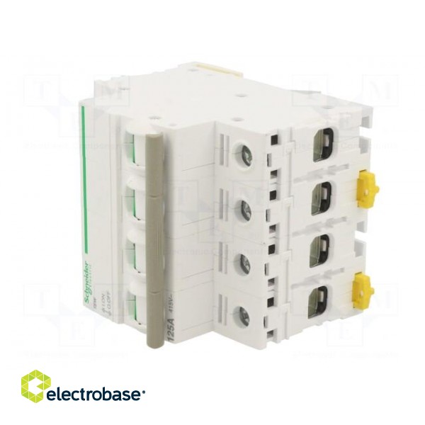 Switch-disconnector | Poles: 4 | for DIN rail mounting | 125A | IP20 фото 2