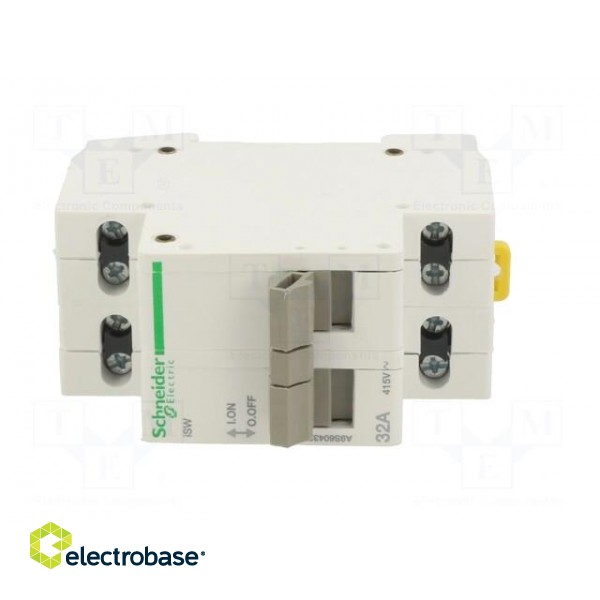 Switch-disconnector | Poles: 4 | for DIN rail mounting | 32A | 415VAC paveikslėlis 9