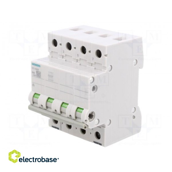 Switch-disconnector | Poles: 4 | for DIN rail mounting | 63A | 5TL