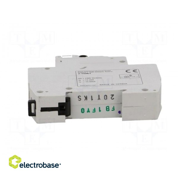 Tariff switch | Poles: 1 | DIN | Inom: 20A | 230VAC | IP40 | 1.5÷25mm2 фото 5