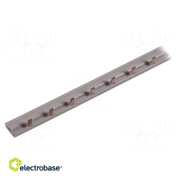 Busbar | 10mm2 | Poles: 1 | 690VAC | 690VDC | Inom: 63A | No.of mod: 38