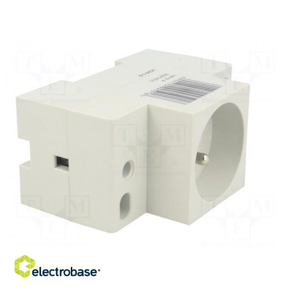 E-type socket | 230VAC | 10A | for DIN rail mounting фото 8