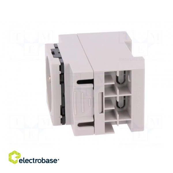 E-type socket | 250VAC | 10A | for DIN rail mounting image 3
