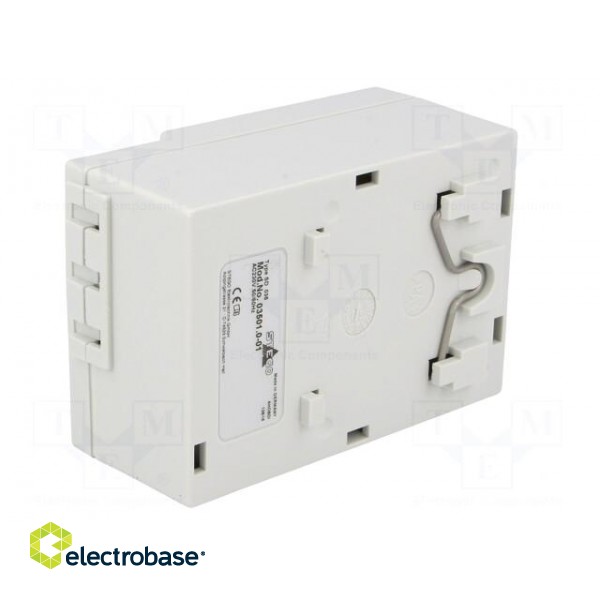 E-type socket | 250VAC | 16A | IP20 | DIN | 92x62x48mm фото 4