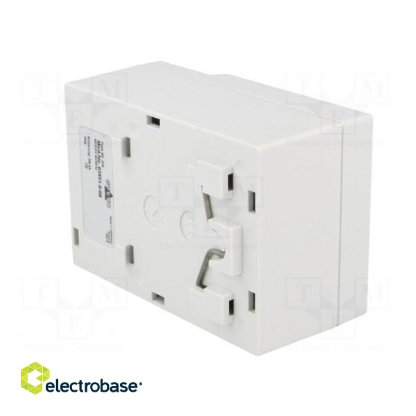 E-type socket | 250VAC | 6.3A | IP20 | DIN | 92x62x48mm фото 6