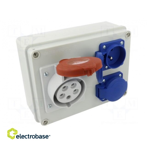 Electric switchboard | IP44 | wall mount | Enclos.mat: ABS