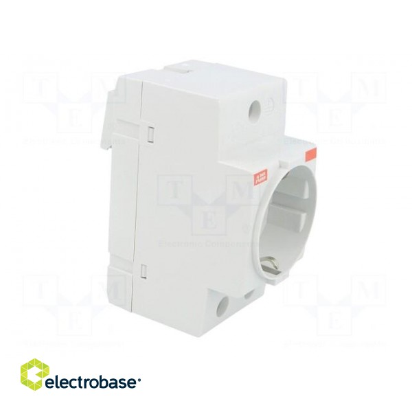 F-type socket | 250VAC | 16A | for DIN rail mounting фото 8
