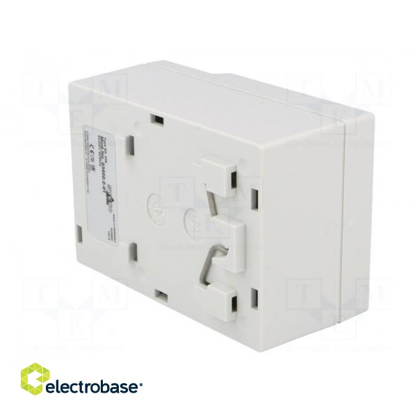 F-type socket | 250VAC | 16A | IP20 | for DIN rail mounting image 6