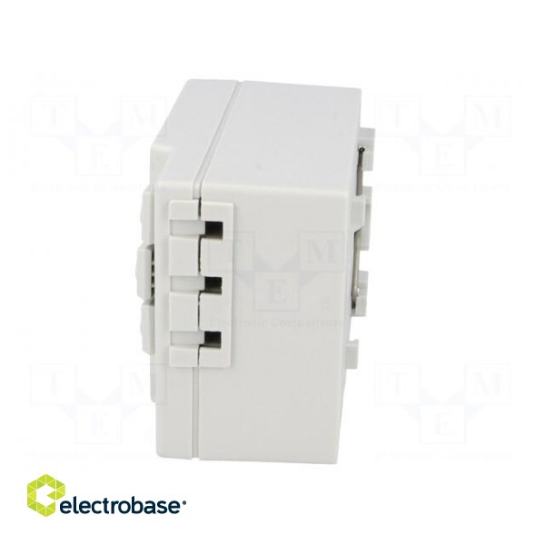 F-type socket | 250VAC | 16A | IP20 | for DIN rail mounting image 3