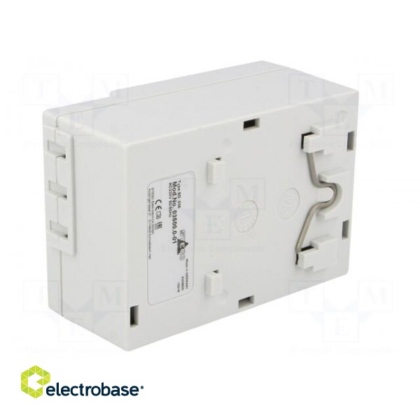 F-type socket | 250VAC | 16A | IP20 | for DIN rail mounting image 4