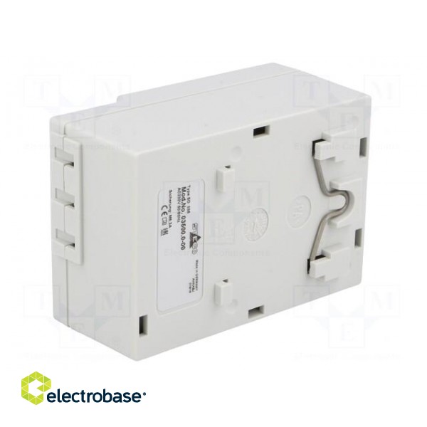 F-type socket | 250VAC | 6.3A | IP20 | for DIN rail mounting image 4