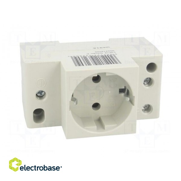 F-type socket (Schuko) | 230VAC | 10A | for DIN rail mounting image 9