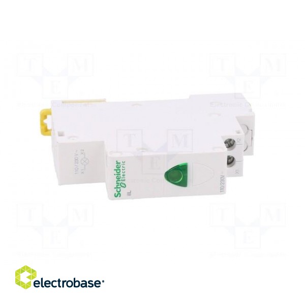 LED indicator | 110÷230VAC | for DIN rail mounting | Colour: green paveikslėlis 9