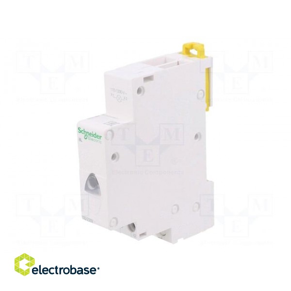 LED indicator | 110÷230VAC | for DIN rail mounting | Colour: white image 1