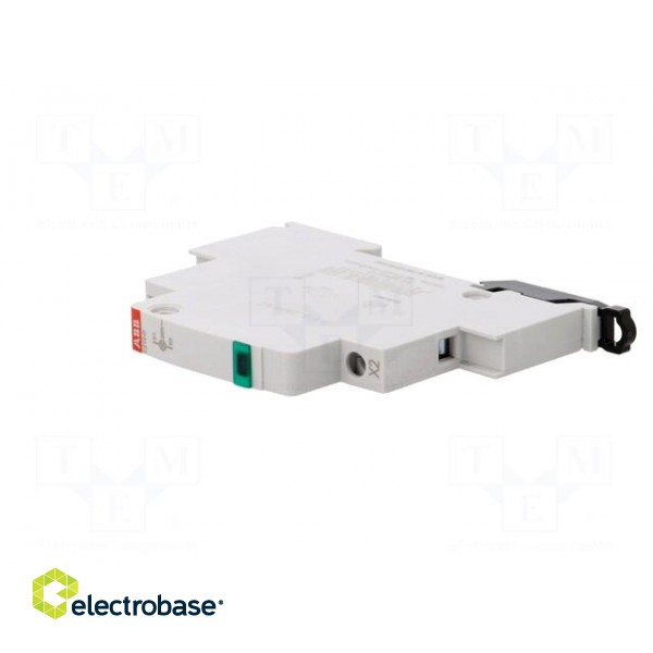 LED indicator | 115÷250VAC | for DIN rail mounting | 9mm image 2