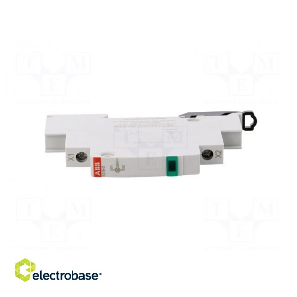 LED indicator | 115÷250VAC | for DIN rail mounting | 9mm image 9
