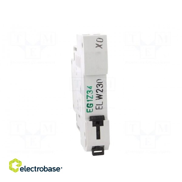 LED indicator | 230VAC | 230VDC | DIN | Colour: white фото 5
