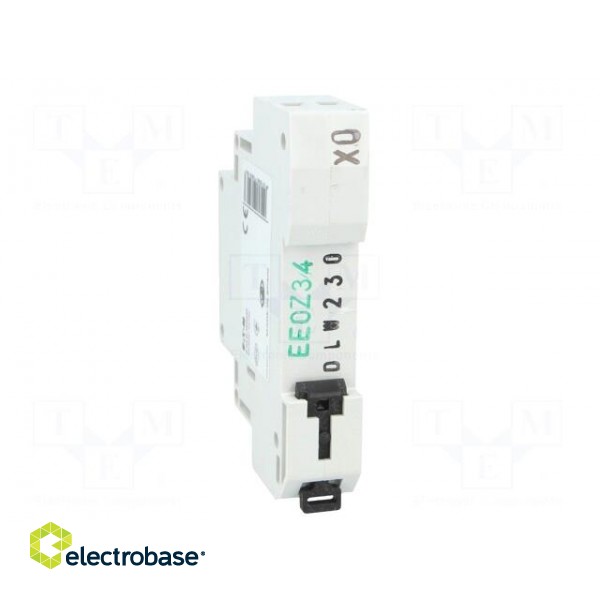 LED indicator | 230VAC | 230VDC | DIN | Colour: white/white фото 5