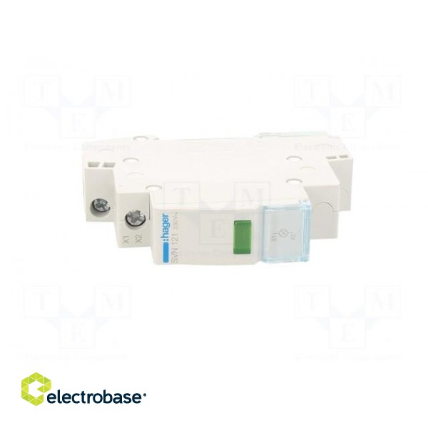 LED indicator | 230VAC | for DIN rail mounting | Colour: green image 9