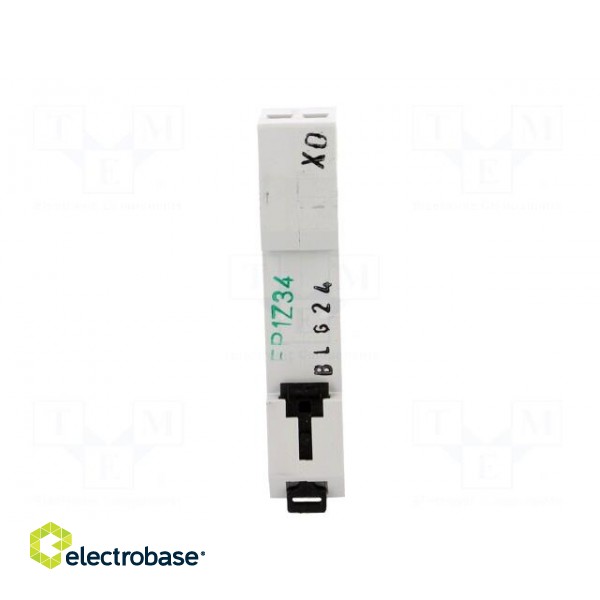 LED indicator | 24VAC | 24VDC | DIN | Colour: green paveikslėlis 5