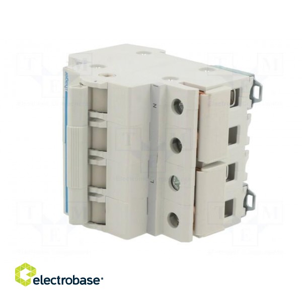 Module: mains-generator switch | Poles: 1+N | 400VAC | 63A | IP20 фото 2