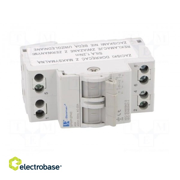 Module: mains-generator switch | Poles: 2 | 240/415VAC | 40A | IP20 paveikslėlis 9