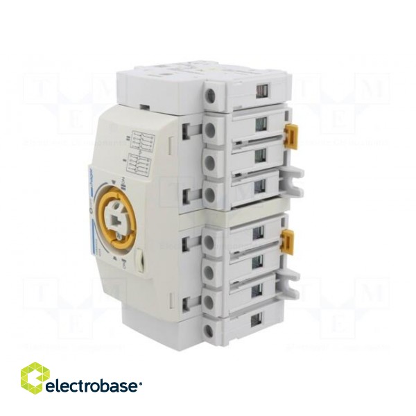 Module: mains-generator switch | Poles: 4 | 400VAC | 40A | IP20 image 2