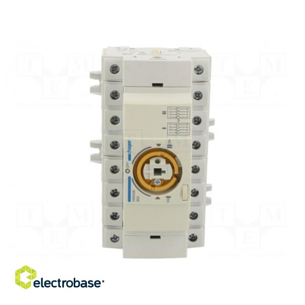 Module: mains-generator switch | Poles: 4 | 400VAC | 80A | IP20 фото 9