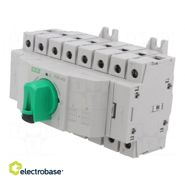 Module: mains-generator switch | Poles: 4 | 415VAC | 63A | IP20