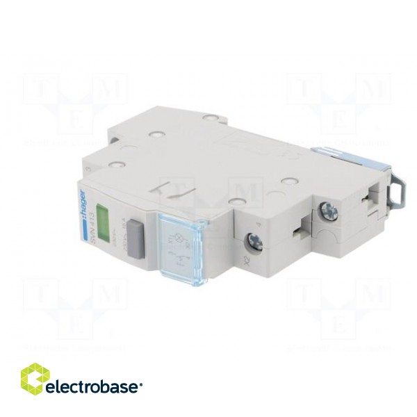 Module: pushbutton switch | 230VAC | 16A | for DIN rail mounting фото 2