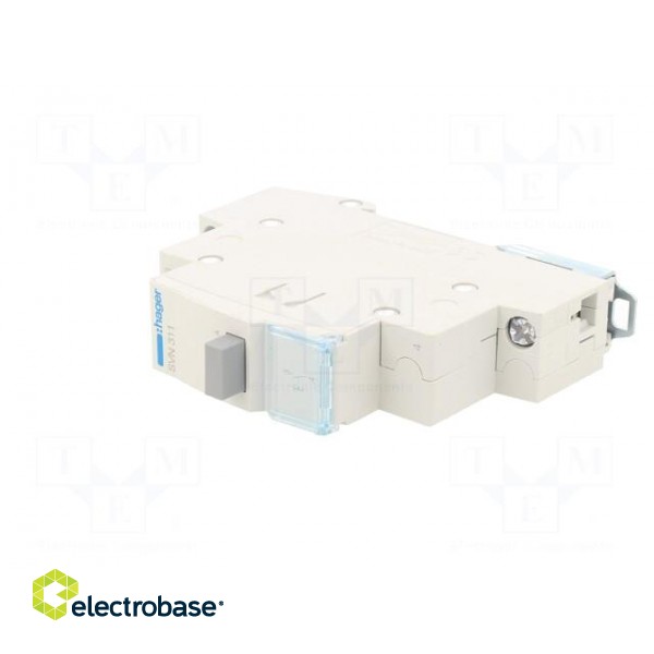 Module: pushbutton switch | 230VAC | 16A | for DIN rail mounting image 2