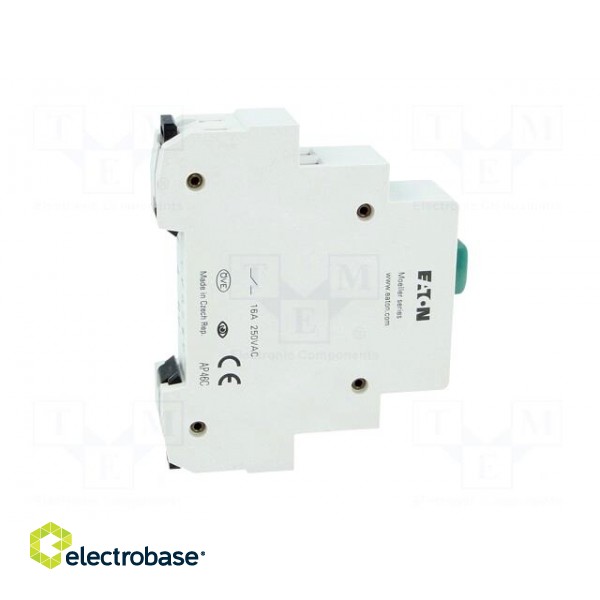 Module: pushbutton switch | 230VAC | 16A | IP40 | DIN | 17.5x80x60mm image 7