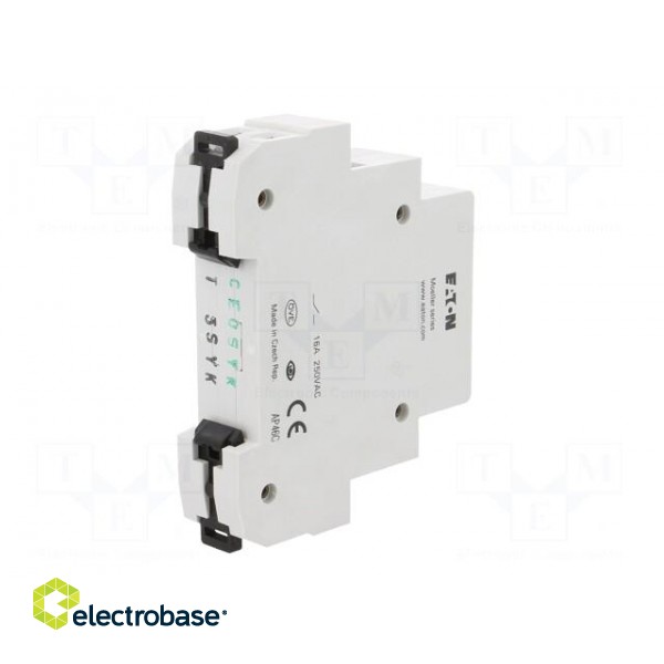 Module: pushbutton switch | 230VAC | 16A | IP40 | DIN | 17.5x80x60mm фото 6