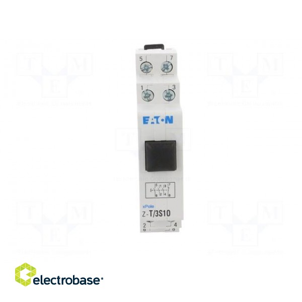 Module: pushbutton switch | 230VAC | 16A | IP40 | DIN | 17.5x80x60mm image 9